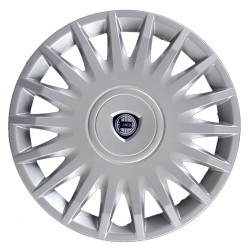 Kit serie 4 copricerchi coppe ruota 15"