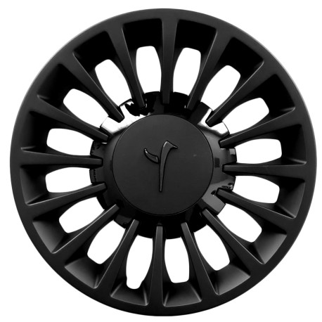 Kit serie 4 copricerchi coppe ruota 15" con cover e fregio nero