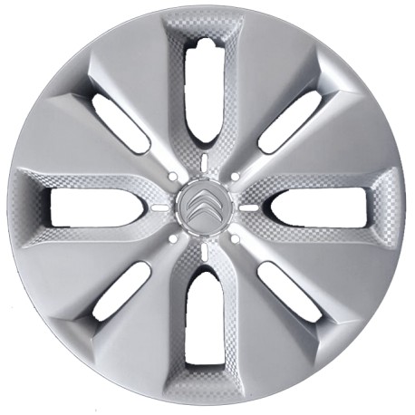 Kit serie 4 copricerchi coppe ruota 15"