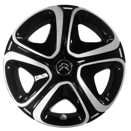 Kit serie 4 copricerchi coppe ruota 16" bicolore