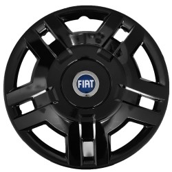 Copricerchio singolo coppa ruota 15" nero