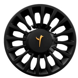 Copricerchio singolo coppa ruota 15" con cover nera e fregio oro