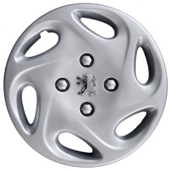 Copricerchio coppa ruota 13" logo cromato