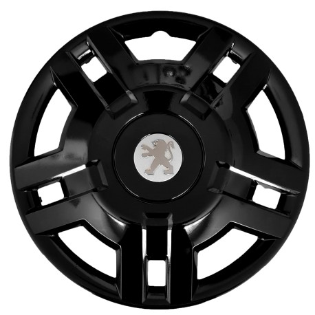 Copricerchio singolo coppa ruota 15" nero