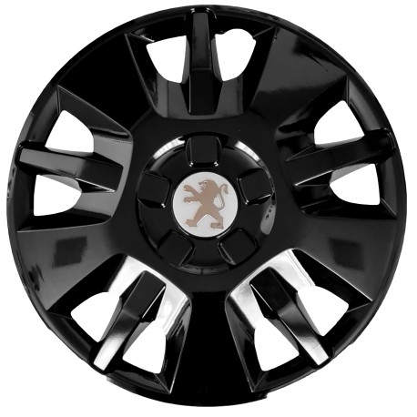 Copricerchio singolo coppa ruota 15" nero