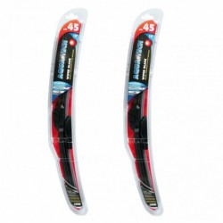 Aquatech Kit coppia spazzole tergicristallo 45+45 cm