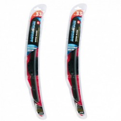 Aquatech Kit coppia spazzole tergicristallo 33+33 cm