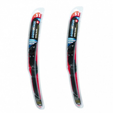 Aquatech Kit coppia spazzole tergicristallo 51+51 cm