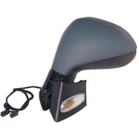 Retrovisore elettrico termico ribaltabile verniciabile sx