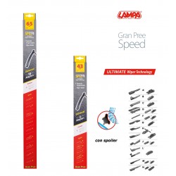 Gran Pree Speed Coppia spazzole tergicristallo flat 70+43 cm
