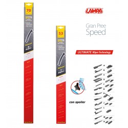 Gran Pree Speed Coppia spazzole tergicristallo flat 70+53 cm