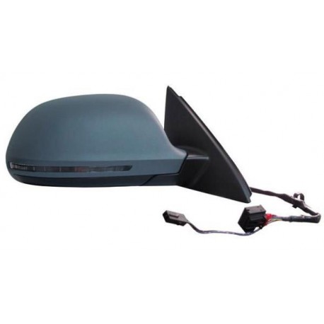 Retrovisore elettrico termico verniciabile con freccia 8 pin lato passeggero dx