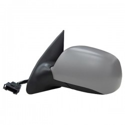 Retrovisore elettrico termico verniciabile corto connettore rettangolare asferico sx