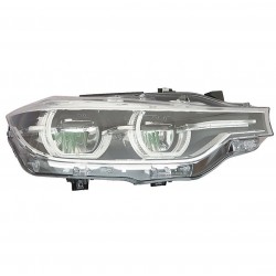 Proiettore faro led parabola nera dx