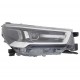 Proiettore faro led WY21W con bordo cromato dx