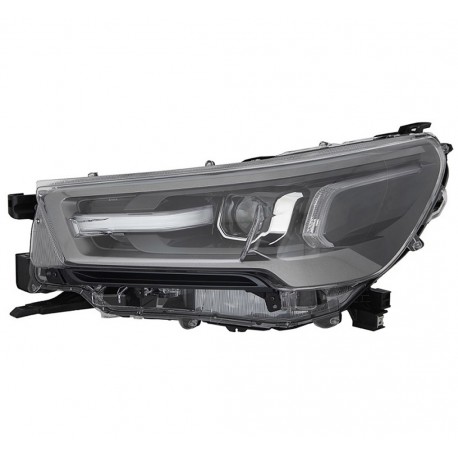 Proiettore faro led WY21W con bordo nero sx