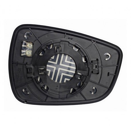 Piastra termica specchietto con vetro sx