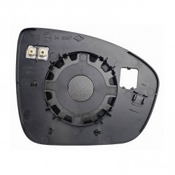 Piastra termica specchietto con vetro asferico sx