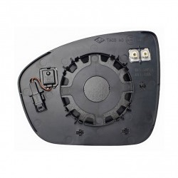 Piastra termica specchietto con vetro asferico Blis sistem dx