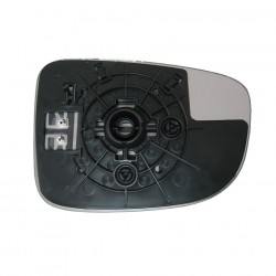 Piastra termica specchietto con vetro asferico sx