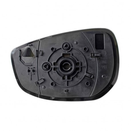 Piastra specchietto con vetro dx
