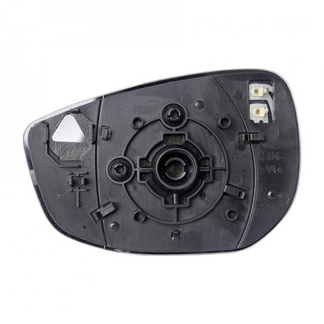 Piastra termica specchietto con vetro dx