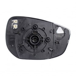 Piastra termica specchietto con vetro asferico sx