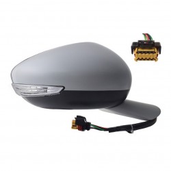 Specchietto elettrico termico ribaltabile freccia led dx