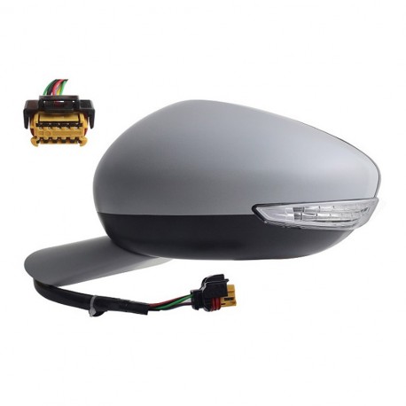 Specchietto elettrico termico ribaltabile freccia led sx