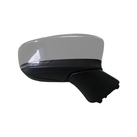 Specchietto elettrico termico con freccia verniciabile dx