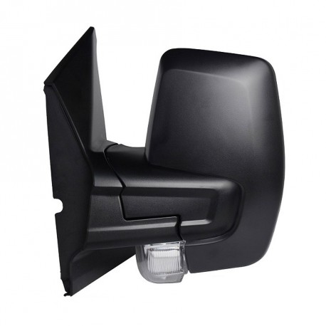 Specchietto retrovisore meccanico con freccia nero sx