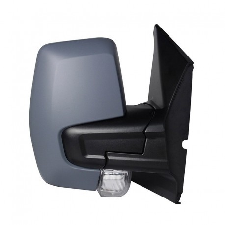 Specchietto retrovisore meccanico con freccia verniciabile dx