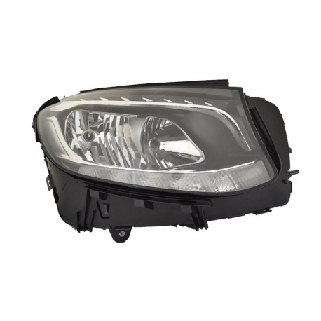 Faro proiettore H7-PY21W a led con motorino dx