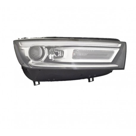 Faro proiettore bixeno D5S-H8-PY24W con luce diurna a led dx