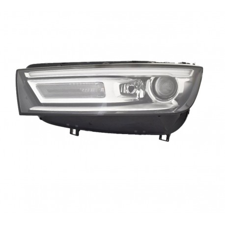 Faro proiettore bixeno D5S-H8-PY24W con luce diurna a led sx