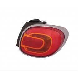 Gruppo ottico posteriore con cornice cromata modello Living 7 posti dx