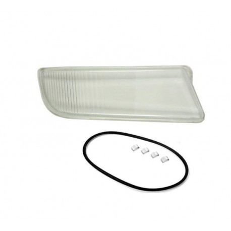 Vetro faro con guarnzione dx