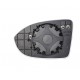 Piastra specchietto termica con vetro dx