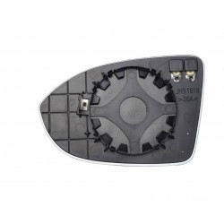 Piastra specchietto termica con vetro dx