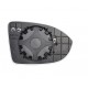 Piastra specchietto termica con vetro asferico sx
