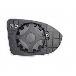 Piastra specchietto termica con vetro asferico sx