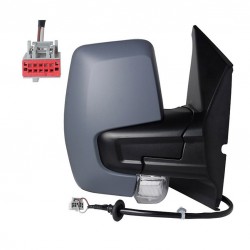 Specchietto eletrtrico termico ribaltabile con freccia 8 pin verniciabile dx