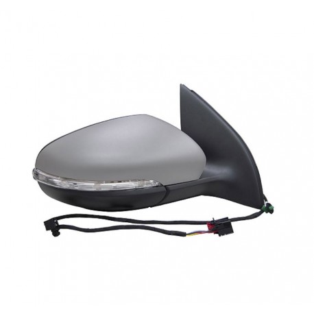 Specchietto eletrtrico termico con freccia e memoria 11 pin verniciabile dx