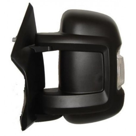 Retrovisore manuale con sonda con freccia nero sx