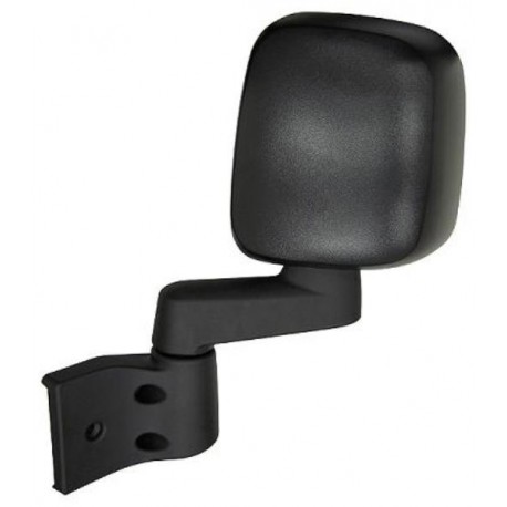 Retrovisore manuale nero sx