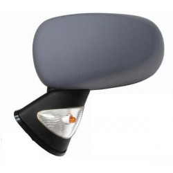 Retrovisore meccanico asferico con freccia bianca verniciabile dal 2006 in poi sx