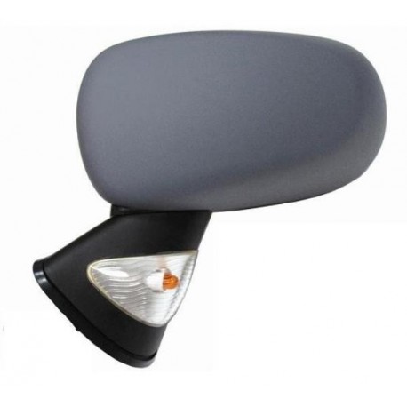 Retrovisore meccanico asferico con freccia bianca verniciabile dal 2006 in poi sx