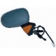 Retrovisore meccanico asferico con sonda con freccia arancio verniciabile dx