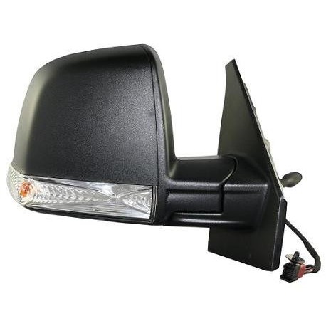 Retrovisore meccanico con freccia integrata nero modello Combi - Panorama dx