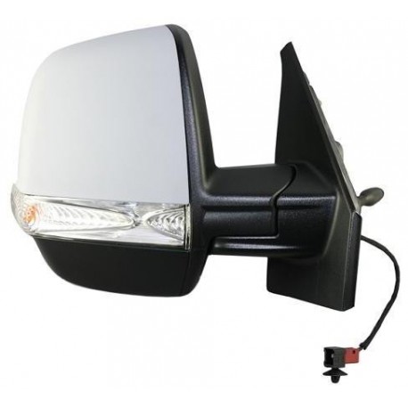 Retrovisore meccanico con freccia integrata verniciabile modello Cargo dx